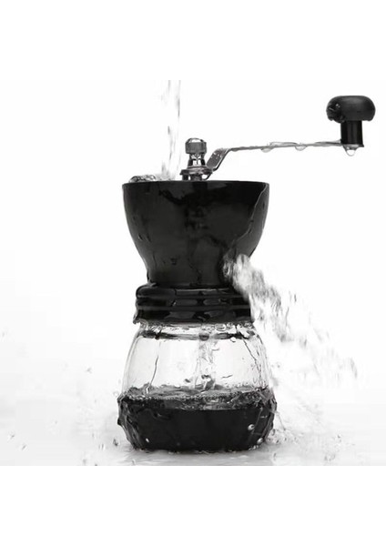 Sadece Öğütücü Taşınabilir Manuel Kahve Makinesi Öğütücü Ayarlanabilir Seramik Çapak Değirmeni El Krank Ev Kırıcı Kahve Çekirdeği Alet Takımı (Yurt Dışından)