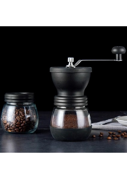 Sadece Öğütücü Taşınabilir Manuel Kahve Makinesi Öğütücü Ayarlanabilir Seramik Çapak Değirmeni El Krank Ev Kırıcı Kahve Çekirdeği Alet Takımı (Yurt Dışından) fiyatları