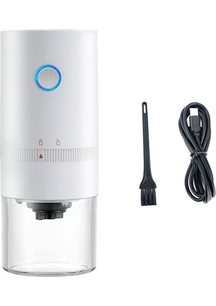 Beyaz Kahve Çekirdeği Öğütücü Elektrikli, Type-C USB Şarj Seramik Çapak Taşınabilir Elektrikli Kahve Değirmeni Değirmeni Kahve Lover Için Yeni Yükseltme (Yurt Dışından)