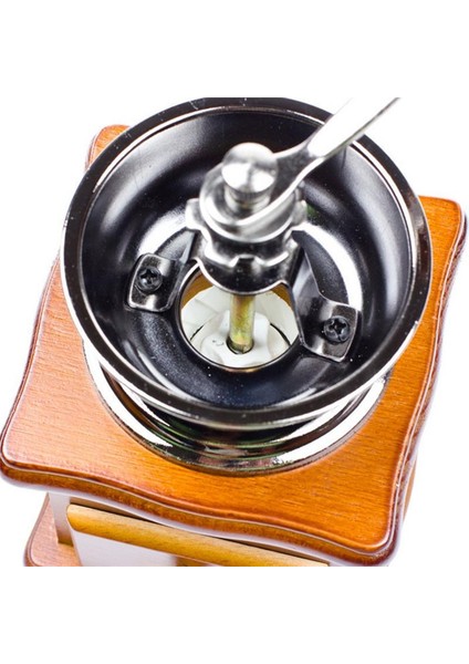 Retro El Değirmeni Kahve Makinesi El Yapımı Kahve Çekirdeği Öğütücü Makinesi Dökme Demir Makinesi Vintage Tarzı Değirmen Mutfak Aksesuarları (Yurt Dışından) modelleri