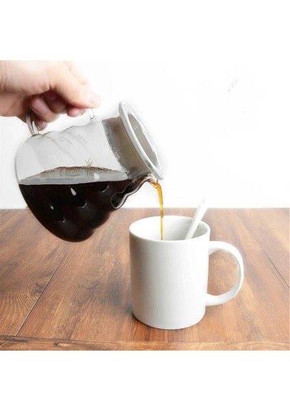 B 360ML 600ML 900ML Aralığı Üzerine Dökün Kahve Sunucusu Sürahi Damla Cezve Kahve Su Isıtıcısı Brewer Barista Percolator Şeffaf (Yurt Dışından) fırsatları