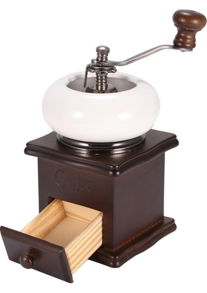 No 1 Manuel Kahve Makinesi Retro El Krank Katı Ahşap Kahve Değirmeni Ev Değirmeni Kahve Değirmeni (Yurt Dışından) fiyatları