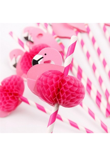 Mavi 1 Takım Flamingo Kendi Başına Yap Kağıdı Şemsiye Içecek Seçtikleri Karton El Sanatları Payet Ananas Yaz Doğum Günü Hawaii Parti Süslemeleri (Yurt Dışından)