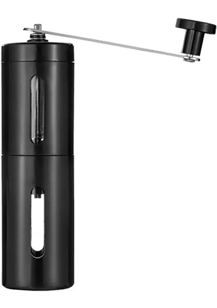 Siyah El Kahve Değirmeni Manuel Kahve Taşınabilir Öğütücü Ayarlanabilir Seramik Kahve Çekirdeği Değirmeni Paslanmaz Çelik Mutfak Değirmenleri Araçları (Yurt Dışından)