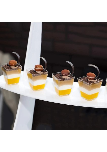 Şeffaf Bardaklar 150 Adet 50-200 Adet Tek Kullanımlık Plastik Tatlı Bardağı Şeffaf Dondurma Yoğurt Mus Tatlı Kupalar Ev Düğün Doğum Günü Partisi Malzemeleri (Yurt Dışından) fırsatları