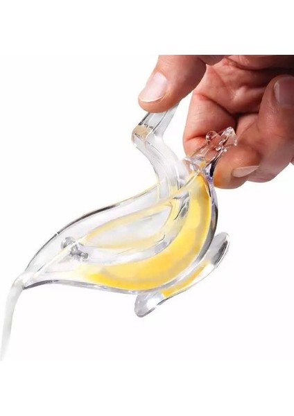 1 Adet Limon Sıkacağı Kuş Mutfak Aracı Basın Sıkmak Meyve Mini Manuel Sıkacağı Kuş Şekli Şeffaf Taşınabilir Portakal Limon Sıkacağı (Yurt Dışından) modelleri