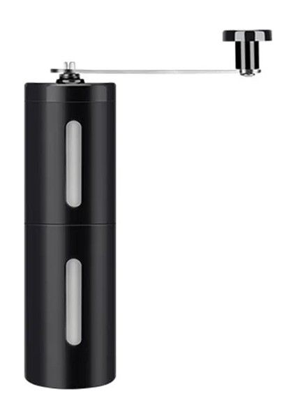 Plastik Öğütücü Taşınabilir Kahve Değirmeni Siyah Manuel Espresso Freze Makinesi 38 mm Alüminyum Kahve Değirmenleri Mini El Yapımı Kahve Çekirdeği Öğütücüler Hediye (Yurt Dışından)