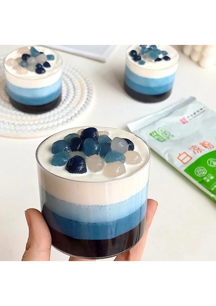 Stil 5 20 Adet 20 Adet Mousse Kek Kare Tatlı Masa Eğik Puding Jöle Tiramisu Kepeği Fincan Tek Kullanımlık Plastik Bardak (Yurt Dışından)