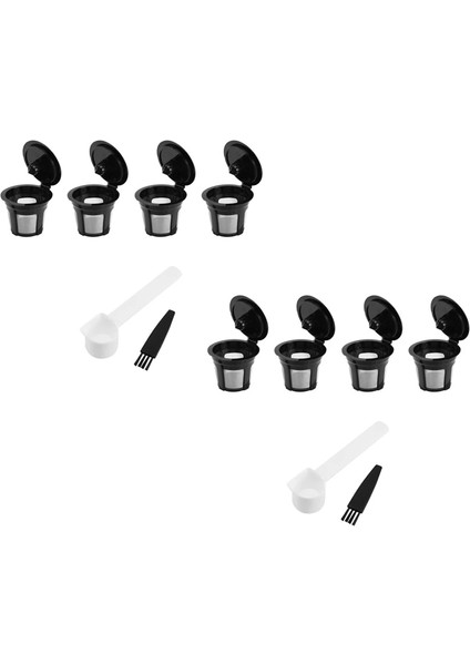 Siyah 2x Keurig Için K Bardaklar Için Yeniden Kullanılabilir - Keurig Kahve Makineleri Için Fit 1.0 ve 2.0 Keurig Için Herkes Için Doldurulabilir Kcups Kahve Filtreleri (Yurt Dışından) fiyatları