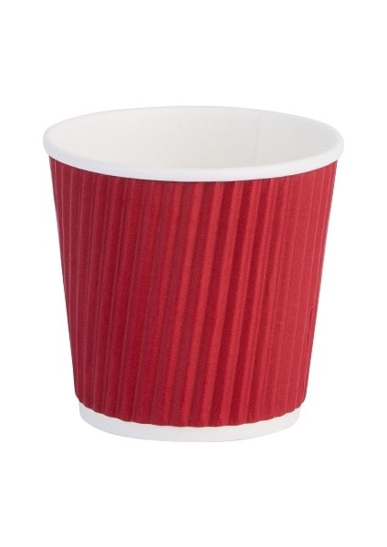 Stil 4 100 Adet 100 Adet/paket 4oz 100ML Tek Kullanımlık Kağıt Bardak Espresso Fincanı Kahve Fincanı Yüksek Kaliteli Çift Katmanlı Kağıt Bardak (Yurt Dışından)