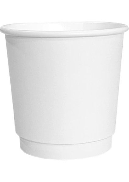 Stil 4 100 Adet 100 Adet/paket 4oz 100ML Tek Kullanımlık Kağıt Bardak Espresso Fincanı Kahve Fincanı Yüksek Kaliteli Çift Katmanlı Kağıt Bardak (Yurt Dışından)