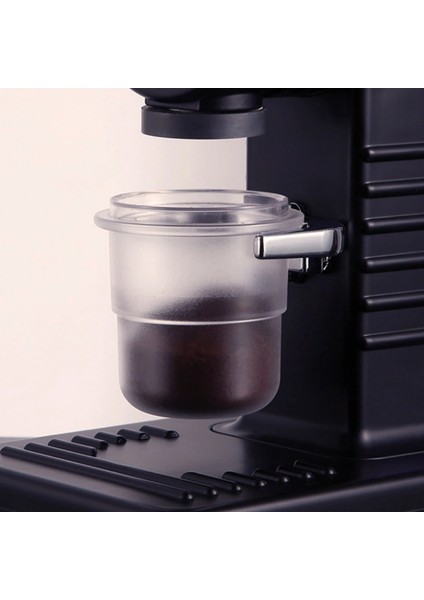Şeffaf 58MM Kahve Dozaj Fincan Şeffaf Plastik Espresso Kahve Makinesi Accessrioes Coffeeware 51MM/54MM/58MM Portafilter ile Uyumlu (Yurt Dışından)