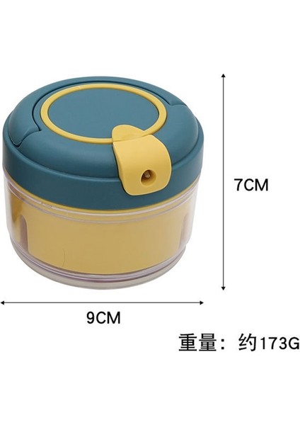 Grinder-1pcs Mini Sarımsak Kırıcı Çok Fonksiyonlu Fıstık Kırıcı Sarımsak Öğütücü Manuel Biber Öğütücü Paslanmaz Çelik Bıçaklar (Yurt Dışından) fiyatları