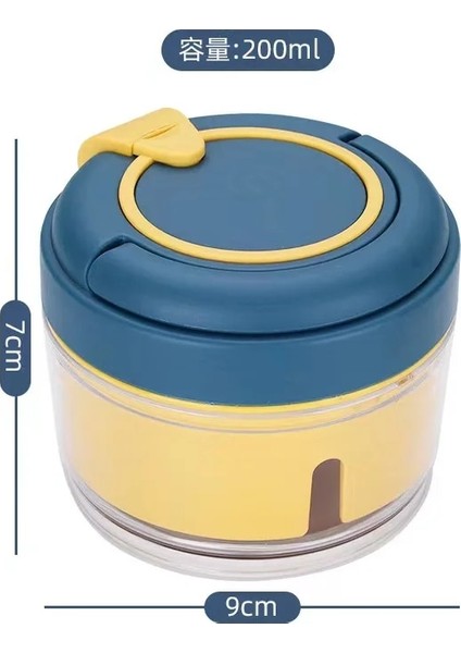 Grinder-1pcs Mini Sarımsak Kırıcı Çok Fonksiyonlu Fıstık Kırıcı Sarımsak Öğütücü Manuel Biber Öğütücü Paslanmaz Çelik Bıçaklar (Yurt Dışından) modelleri