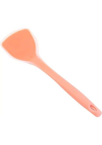 Şeffaf Pembe Silikon Spatula Pişirmek Için Yapışmaz Yarı Saydam Naylon Dikişsiz Kızartma Tavası Pişirme Spatula Karıştırma Aksesuarları Mutfak Eşyaları (Yurt Dışından) fiyatları
