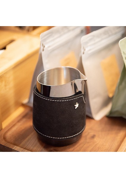 Altın Süt Köpürtme Sürahi Köpürtme Fincan Espresso Latte Sanat Süt Vapur Fincan Espresso Buharda Sürahi Barista Araçları Için Kulpsuz (Yurt Dışından) modelleri