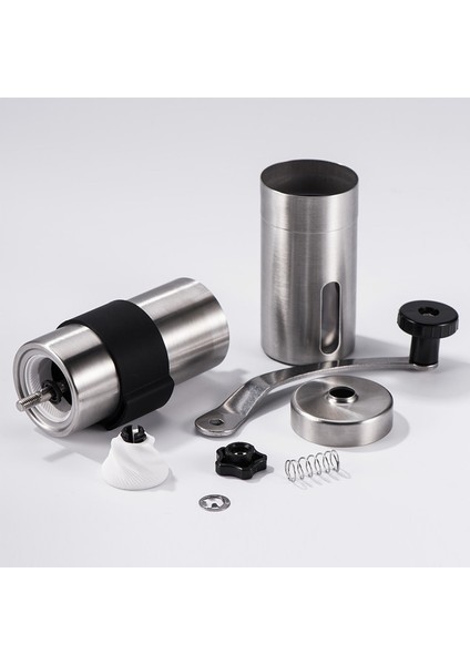 18.6 cm Manuel Kahve Değirmeni El Ayarlanabilir Ayar Taşınabilir Paslanmaz Çelik Kahve Çekirdeği Taşlama Mutfak Gereçleri Kamp (Yurt Dışından) fırsatları