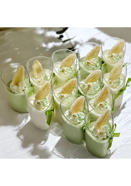 25 Adet 30/25/15 Adet Mini Tatlı Bardak Pratik Temizle Meze Bardağı Taşınabilir Jöle Puding Köpük Bardak Ev Mağaza Için (Yurt Dışından)