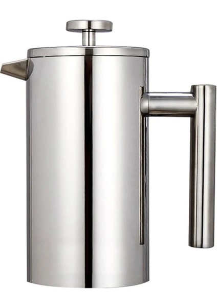 800ML Kahve Demleme Potu Espresso Fransız Filtre Çay Bira Kahve Makinesi Üreticisi Su Isıtıcısı Ev El Yumruk Düdüklü Tencere Coffeeware (Yurt Dışından)