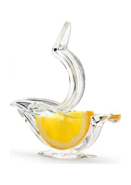 Kuş Şekli Manuel Limon Sıkacağı Akrilik Limon Dilim Sıkacağı Taşınabilir Şeffaf Meyve Sıkacağı Portakal Limon Kireç Için Kuş Şekli El Sıkacağı (Yurt Dışından)