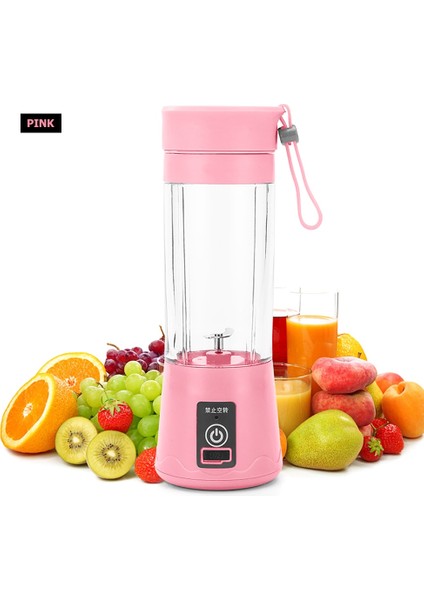 6 Bıçaklı Taşınabilir Blender 6 Bıçaklı Kesici USB Mikser Elektrikli Meyve Sıkacağı Milk Shake Makinesi Smoothie Blender Mini Gıda Kişisel El Mikseri (Yurt Dışından) indirimleri