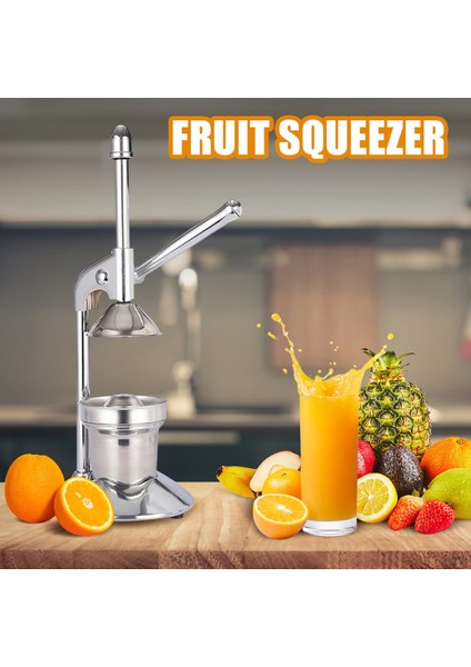 Gümüş El Basın Sıkacağı Makinesi Profesyonel Narenciye Sıkacağı El Basın Narenciye Sıkacağı Makinesi Paslanmaz Çelik Limon Sıkacağı (Yurt Dışından) fiyatları