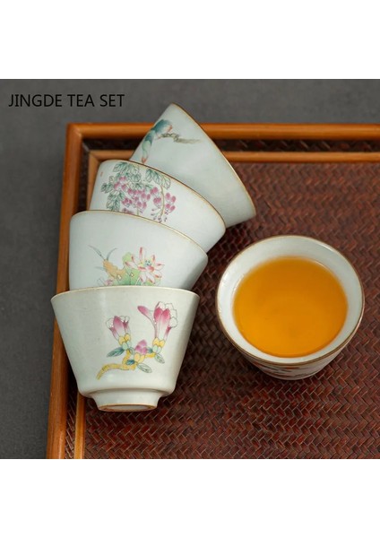 A9 7.5x5.5 cm 90 ml Retro Ru Fırın Çay Fincanı Trabzon Hurması Seramik Usta Çay Bardağı Kişisel Tek Fincan Butik Çay Seti Aksesuarları Ev Drinkware (Yurt Dışından) indirimleri