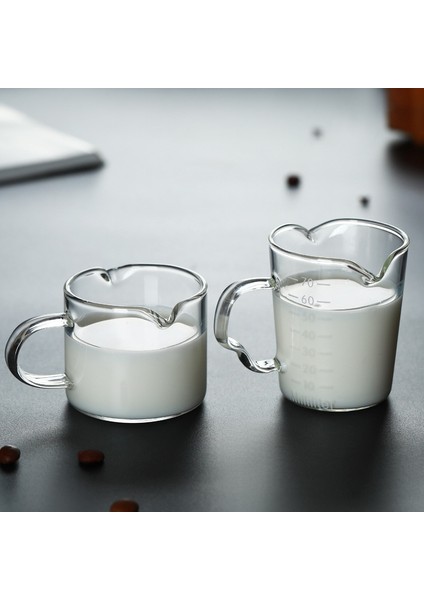70 ml 2 Adet 70 ml 2 Set Cam Süt Sürahisi E N E N E N E N E N E N E N E N E N E Borulu Dökme Kahve Krem Sos Sürahisi Barista Zanaat Kahve Latte Süt Köpürtme Sürahisi Sürahi (Yurt Dışından)