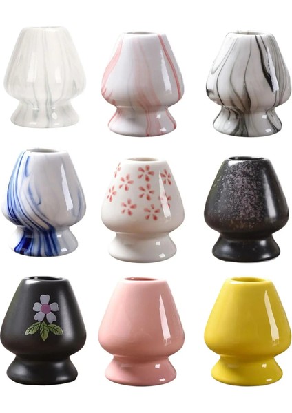 Siyah ve Beyaz Matcha Çırpma Standı Matcha Çırpma Kabı Mutfak Ev Için El Yapımı Çırpma Tutucu (Yurt Dışından) fiyatları