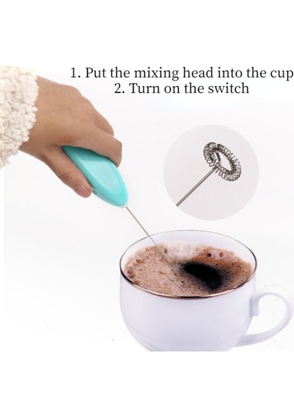 Rastgele 1 Adet 1 Adet Sıcak Satış Çikolata Süt Sürahileri Köpürtücü Mutfak Çırpma Mikser El Süt Köpürtücü Kahve Cappuccino Kreması Köpüklü Karışımı Bıyık (Yurt Dışından) indirimleri