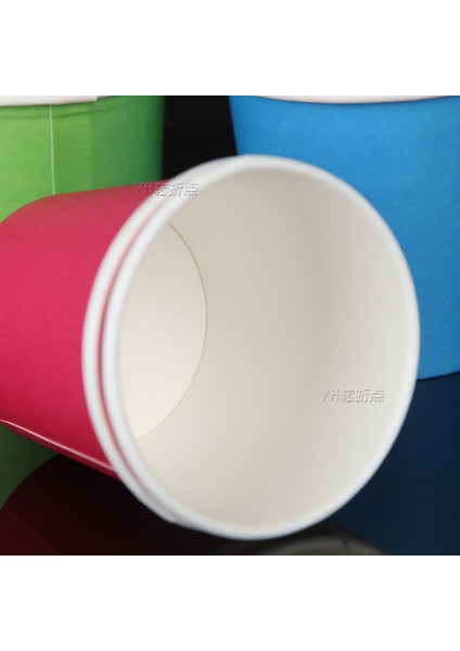 Beyaz 100 Adet 4 Oz Küçük Kağıt Bardak Tadım Fincan Renkli Tek Kullanımlık Kağıt Bardaklar Tek Kullanımlık Kahve Fincanları Çocuklar Yığın Kağıt Bardaklar El Yapımı Için Malzemeler (Yurt Dışından)