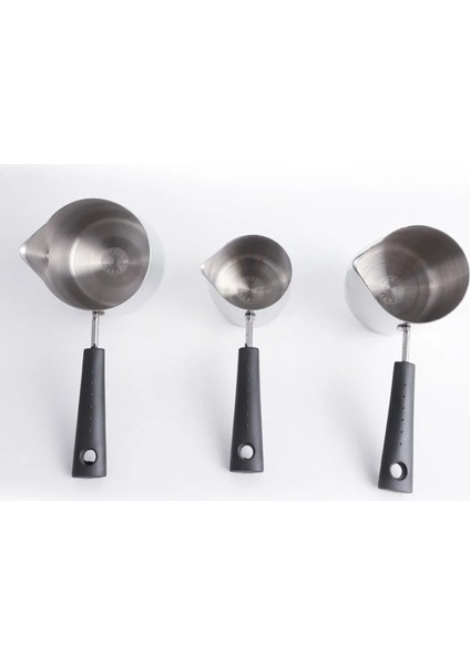 600ML Uzun Saplı Balmumu Erime Tavası Dıy Mum Sabunu Erir Pot Kokulu Balmumu Erir Metal Kahve Toroid Sürahi Latte Süt Köpürtme Sürahisi (Yurt Dışından)