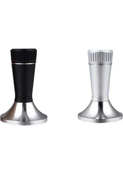 Siyah 53.3mm 2-In-1 Paslanmaz Çelik Kahve Tozu Pres Çekiç Kumaş Toz Iğne Karıştırıcı Retiküle 58.3mm-Siyah (Yurt Dışından) fiyatları
