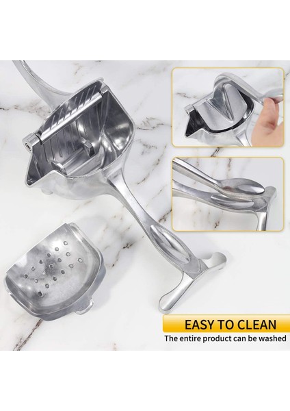 C Manuel Meyve Suyu Sıkacağı Alüminyum Alaşımlı El Basınçlı Portakal Sıkacağı Nar Limon Sıkacağı Mutfak Meyve Araçları Aksesuarları (Yurt Dışından) modelleri