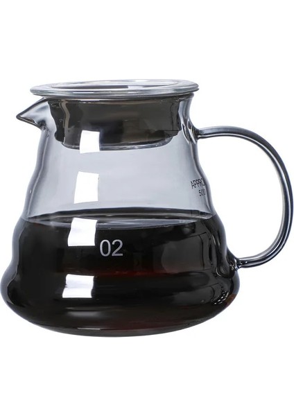 V02 Pot (500ML) Kahve Seti Cezve Cam Damlatıcı Filtre Kiti ile 500ML Haşlanma Önleyici Ahşap Saplı Cezve Coffeeware Özel Barista Aracı (Yurt Dışından) fırsatları