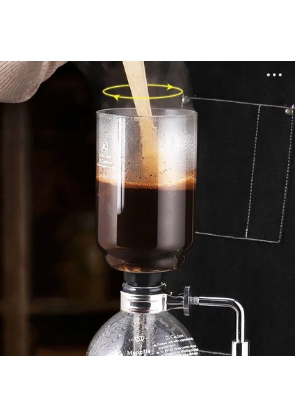 3 Kişilik Alt Pot Sifon Cezve Seti Sifon Pot Filtresi Isıya Dayanıklı Cam Cezve Manuel 360 ML/480 ml Kahve Aletleri Mutfak Aksesuarları (Yurt Dışından) fırsatları