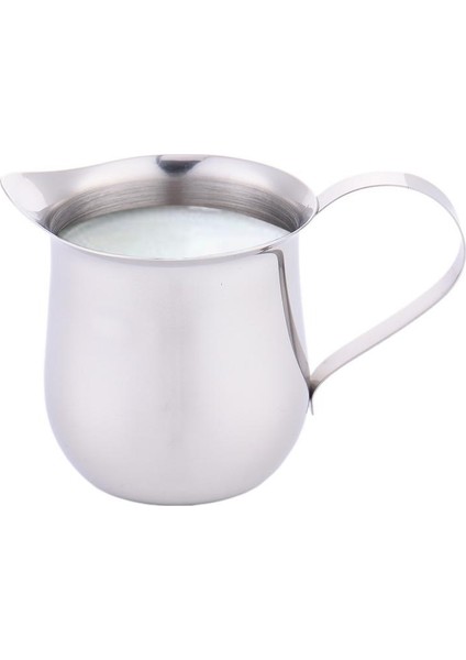 60ML 4 Boyut Kahve ve Süt Tenceresi ve Sos Meyve Suyu Kavanoz ve Karamel ve Yoğunlaştırılmış Süt Bal Bardağı Aletler Paslanmaz Çelik Davul Şeklinde Bardak (Yurt Dışından)
