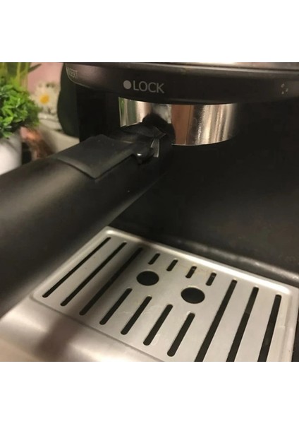 Siyah Gümüş 2 Adet 51MM Dipsiz Filtre Kahve Makinesi Aksesuarları Yerli Kahve Makinesi Aksesuarları Braketi Kolu Içi Boş Kolu (Yurt Dışından) fırsatları
