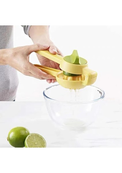 Sarı Limon Sıkacağı Hend Held Sıkacağı Çift Kase Limon Kireç Sıkacağı Manuel Portakal Narenciye Sıkacağı Sıkma Mutfak Manuel Sıkacakları (Yurt Dışından) modelleri