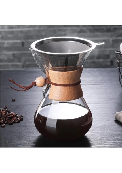 600 ml Filtre Net 400-600 ml Paslanmaz Çelik Filtre Pot Dayanıklı Cam Makinesi Cezve Espresso Kahve Makinesi Çay Su Pot Seti Kahve Makinesi (Yurt Dışından) modelleri