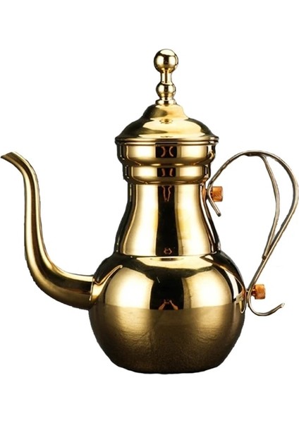 Altın Paslanmaz Çelik Malzeme 2 Renk Dar Çaydanlık Otel Uzun Ağızlı Çaydanlık Çaydanlık Filtre Mesh Kahve Tencere ile Seçin (Yurt Dışından)