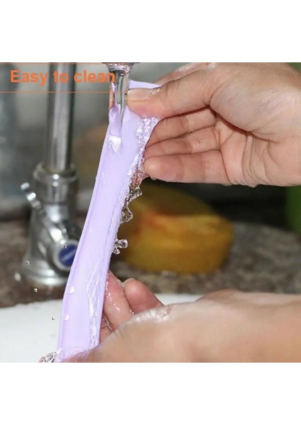 6 Adet 6 Adet/takım Yeniden Kullanılabilir Tek Tıklamayla Açık Silikon Payet Esnek Payet Çıkarılabilir Yıkanabilir Saman Silikon Içecek Payet Smoothies Için (Yurt Dışından)