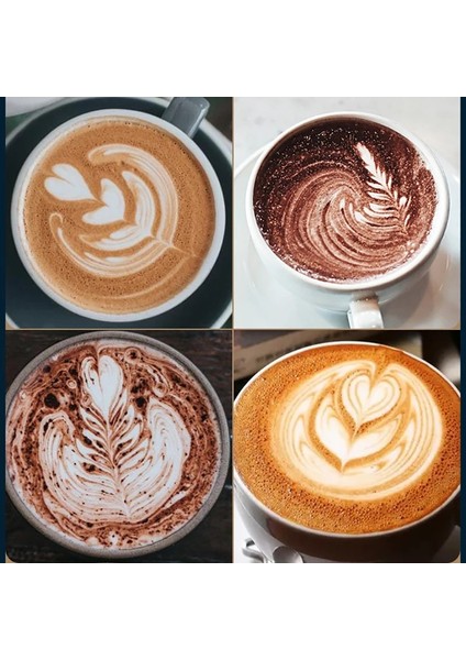 550 ml Paslanmaz Çelik Kahve Süt Köpürtme Sürahi Espresso Süt Köpürtme Sürahi Karıştırma Potu Latte Süt Köpüğü Aracı Sürahi Kahve Kapları 1000 ml (Yurt Dışından) indirimleri