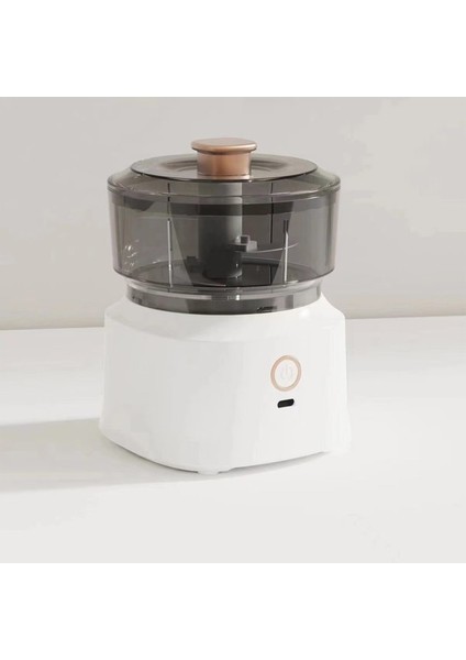 Beyaz 350 ml Çok Fonksiyonlu Ev Elektrikli Sarımsak Sabotaj Mutfak Kablosuz Karıştırma Çamur Kıyma Makinesi Bebek Yardımcı Gıda Makinesi (Yurt Dışından)