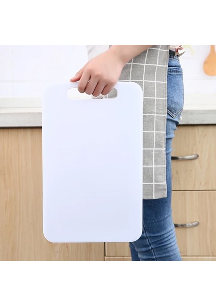 Beyaz 370X230X5MM Kalıp Geçirmez Mutfak Ev Meyve Polietilen Reçine Plastik Büyük Kesme Doğrama Gıda Tahtası Bıçak Küf Geçirmez Bloklar (Yurt Dışından) fiyatları