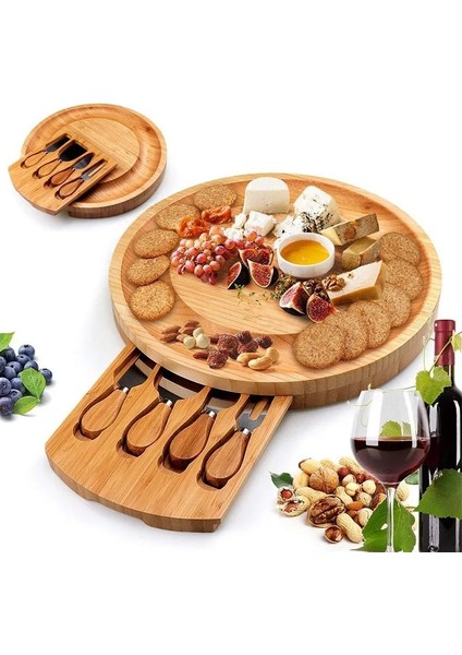 Bıçak ve Çatal 250X250X3MM 1 Takım Bambu Peynir Tahtası Seti Bambu Peynir Bıçağı Peynir Tahtası Çekmece Peynir Tahtası Peynir Tahtası Kesme Tahtası Kesme Tahtası (Yurt Dışından) fiyatları