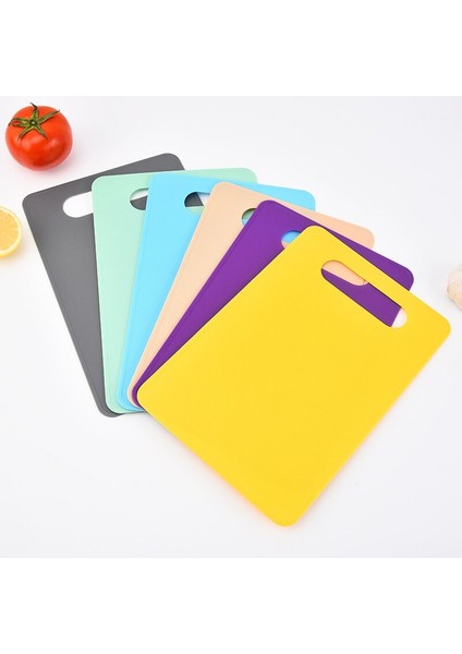Mavi 1 Adet Plastik Kesme Tahtası Mutfak Gereçleri Çok Renkli Kolay Temiz Kaymaz Plastik Gıda Kesme Bloğu Mat Aracı Mutfak Aşçı Malzemeleri (Yurt Dışından) fırsatları