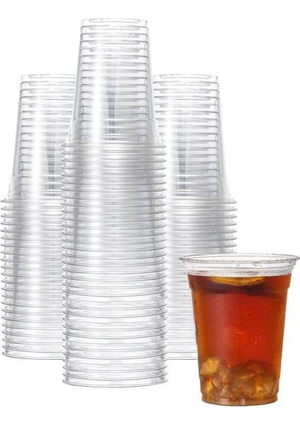 80 Adet 40/80 Adet Yeni Tek Kullanımlık Şeffaf Plastik Bardak Açık Hava Piknik Doğum Günü Mutfak Parti Sofra Tadım 200 Ml. (Yurt Dışından)