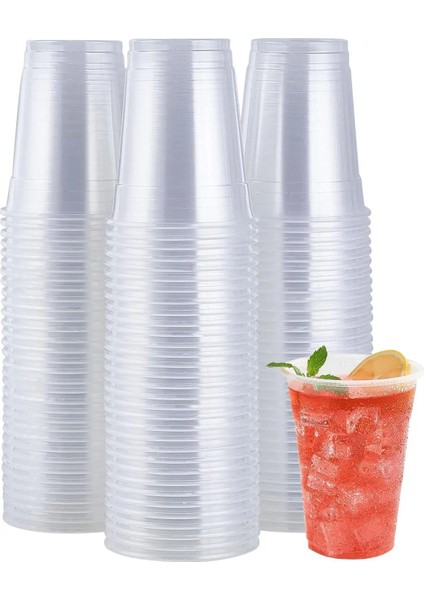 80 Adet 40/80 Adet Yeni Tek Kullanımlık Şeffaf Plastik Bardak Açık Hava Piknik Doğum Günü Mutfak Parti Sofra Tadım 200 Ml. (Yurt Dışından)