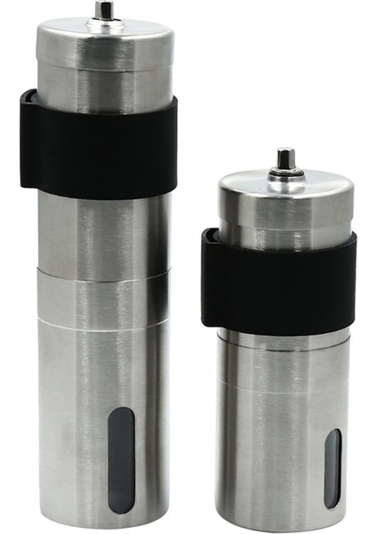 4.8X18.6 Gümüş Kahve Değirmeni Mini Paslanmaz Çelik El Manuel El Yapımı Kahve Çekirdeği Çapak Değirmenleri Değirmen Mutfak Aracı Öğütücüler (Yurt Dışından) fiyatları